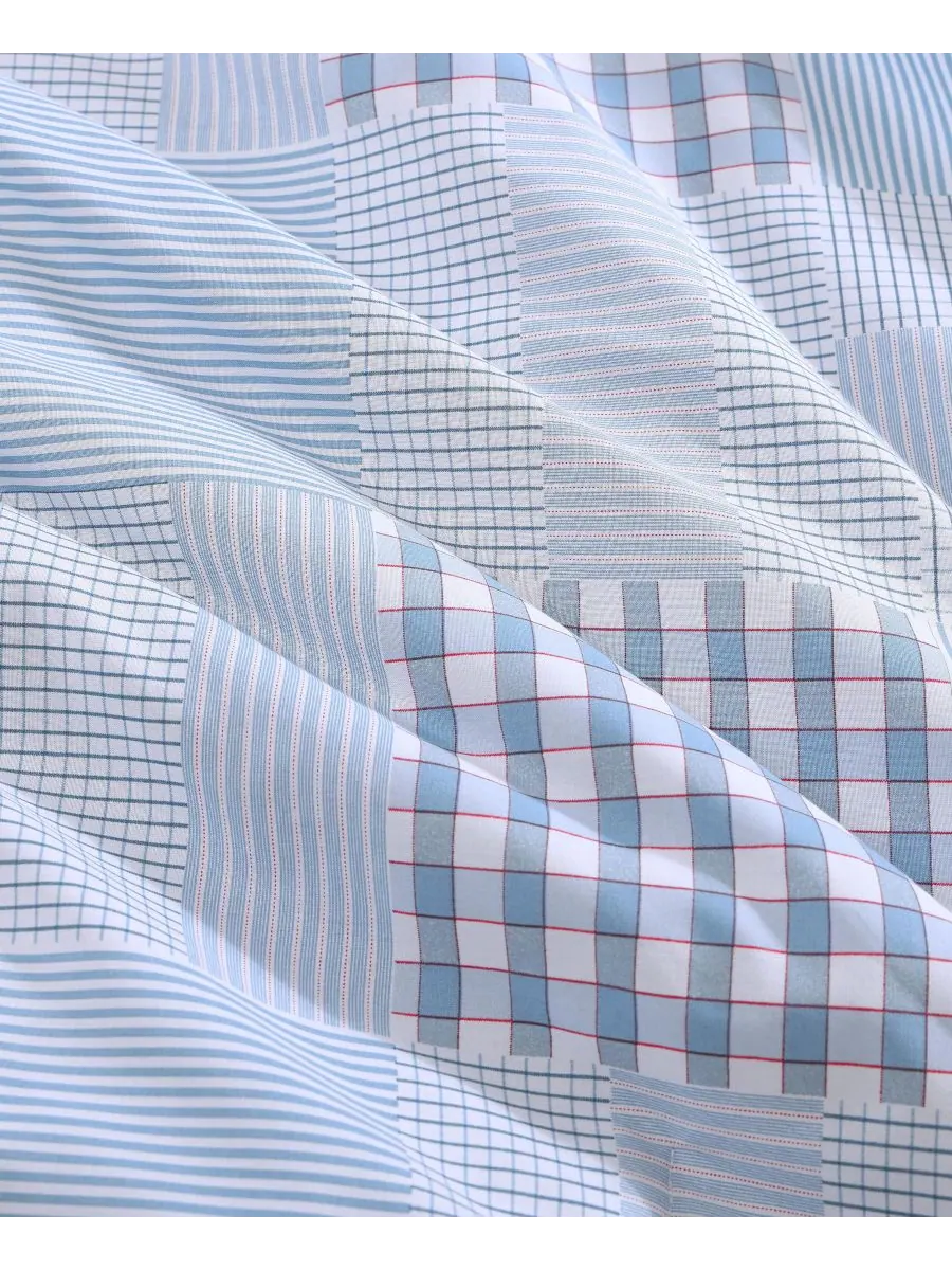 Tommy Hilfiger комплект постельного белья Hamptons Patchwork Cotton размер Full/Queen из 3 предметов — изображение 8 из 9