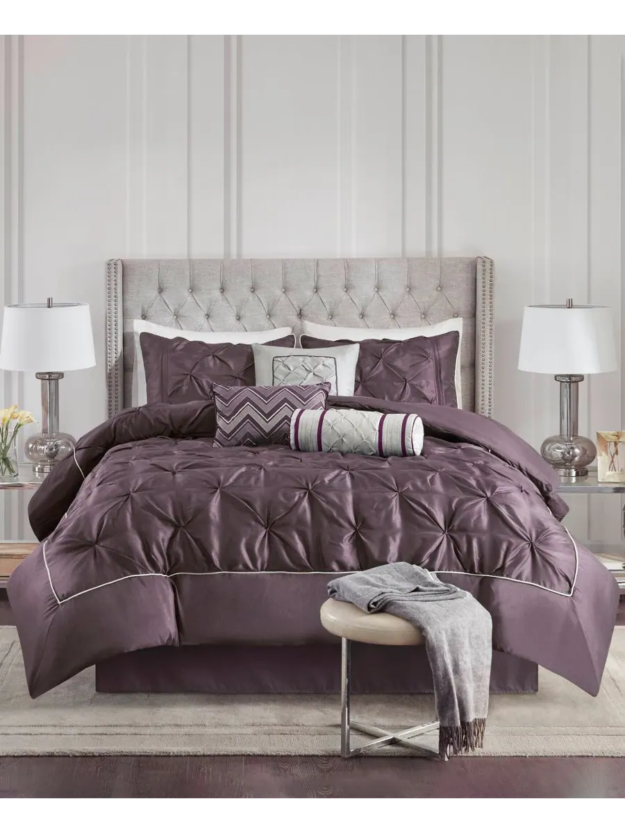 Комплект постельного белья Laurel Tufted из 7 предметов, размер King Madison Park