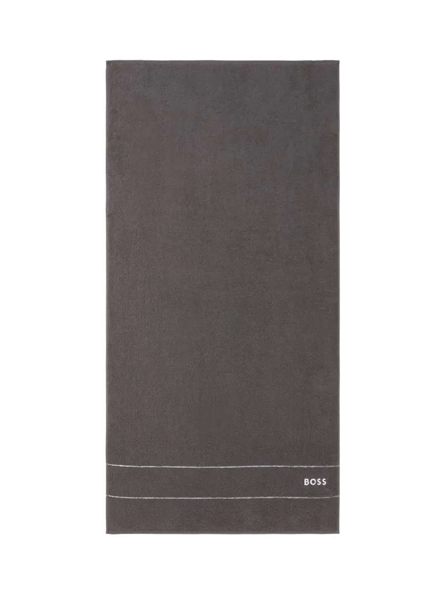 Однотонное хлопковое банное полотенце, 28 x 55 дюймов Boss Home