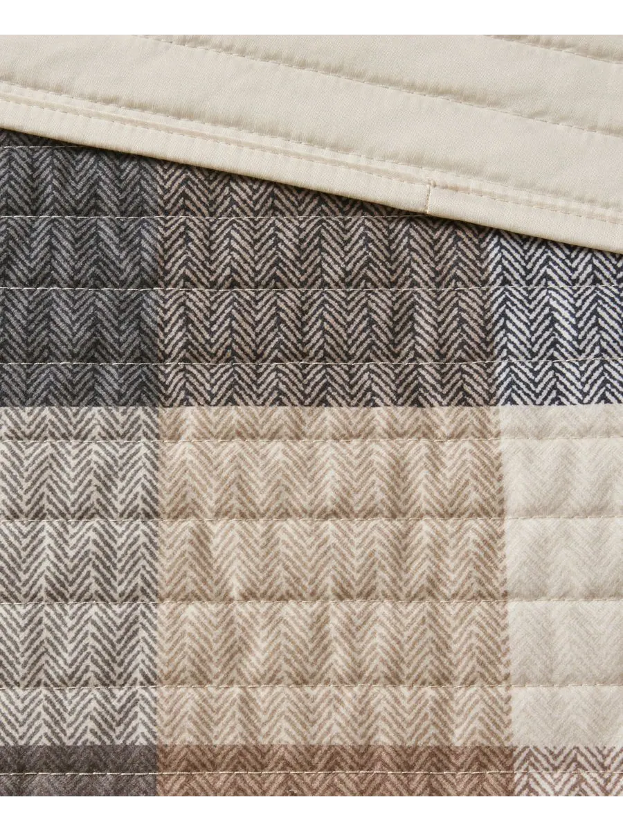 Комплект постельного белья Ridge Herringbone из 6 предметов, размер King/California King Madison — изображение 10 из 10