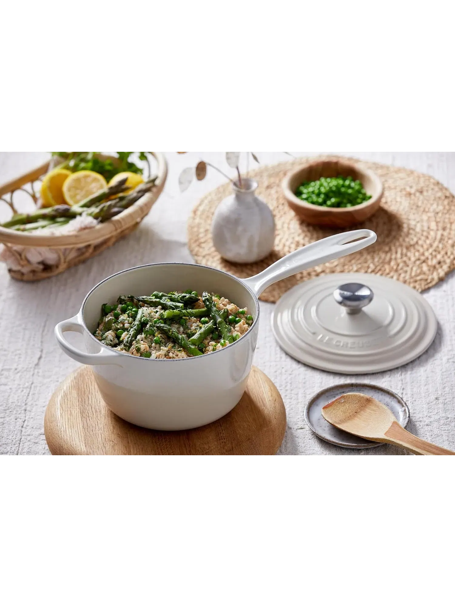 Ковш чугунный Le Creuset Signature, 1,5 л, 16 см — изображение 6 из 8, розовый