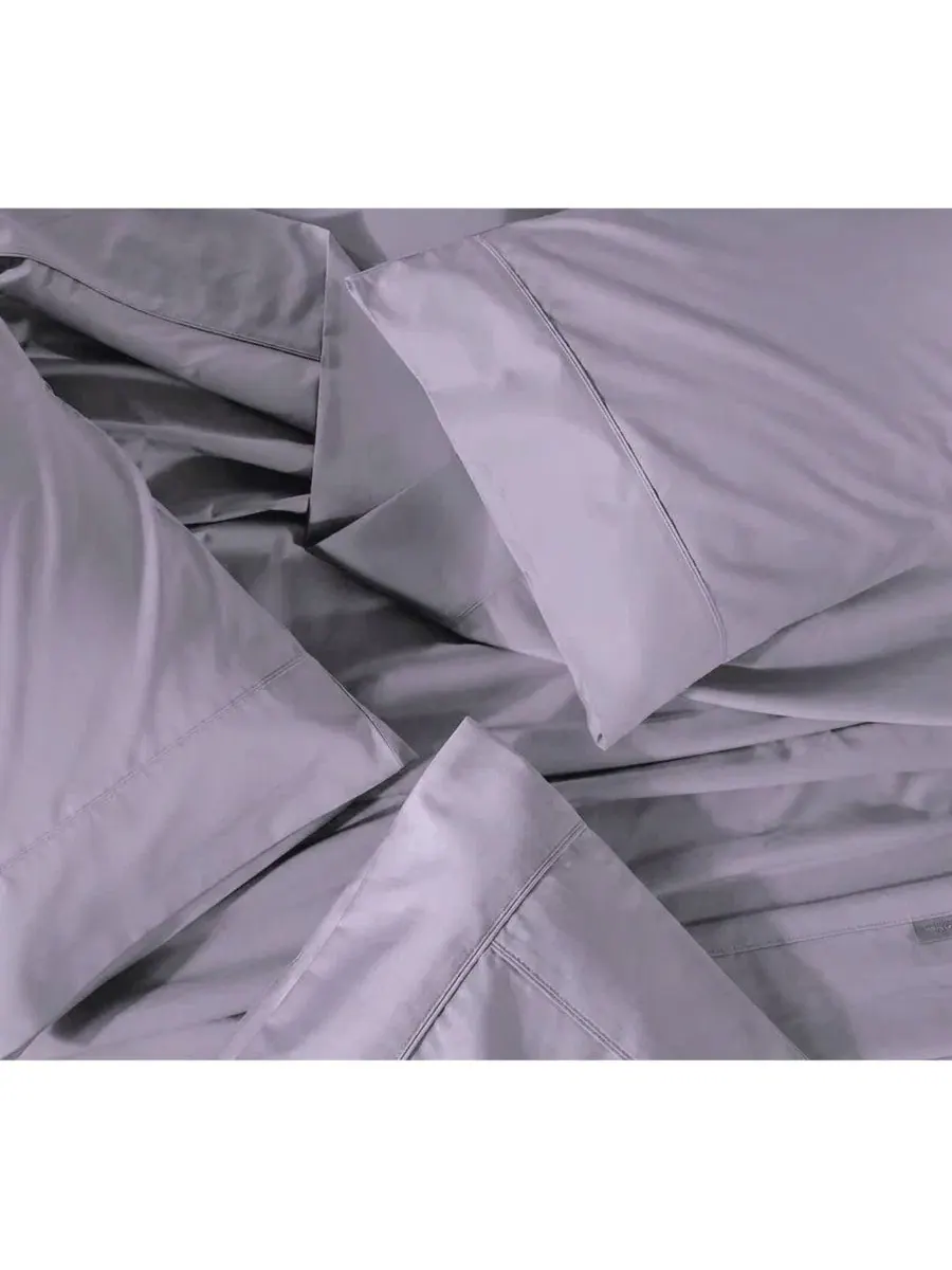 Комплект постельного белья из перкаля, 4 предмета, Cool and Crisp Percale Cotton Sheet Set Egyptian — изображение 2 из 2