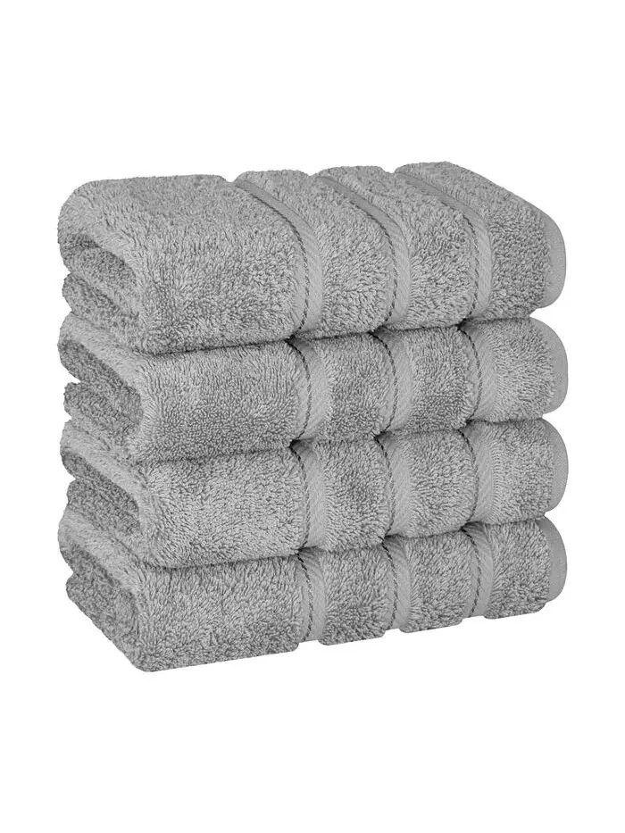 Набор полотенец для рук American Soft Linen Edison из 100% турецкого хлопка, 4 шт