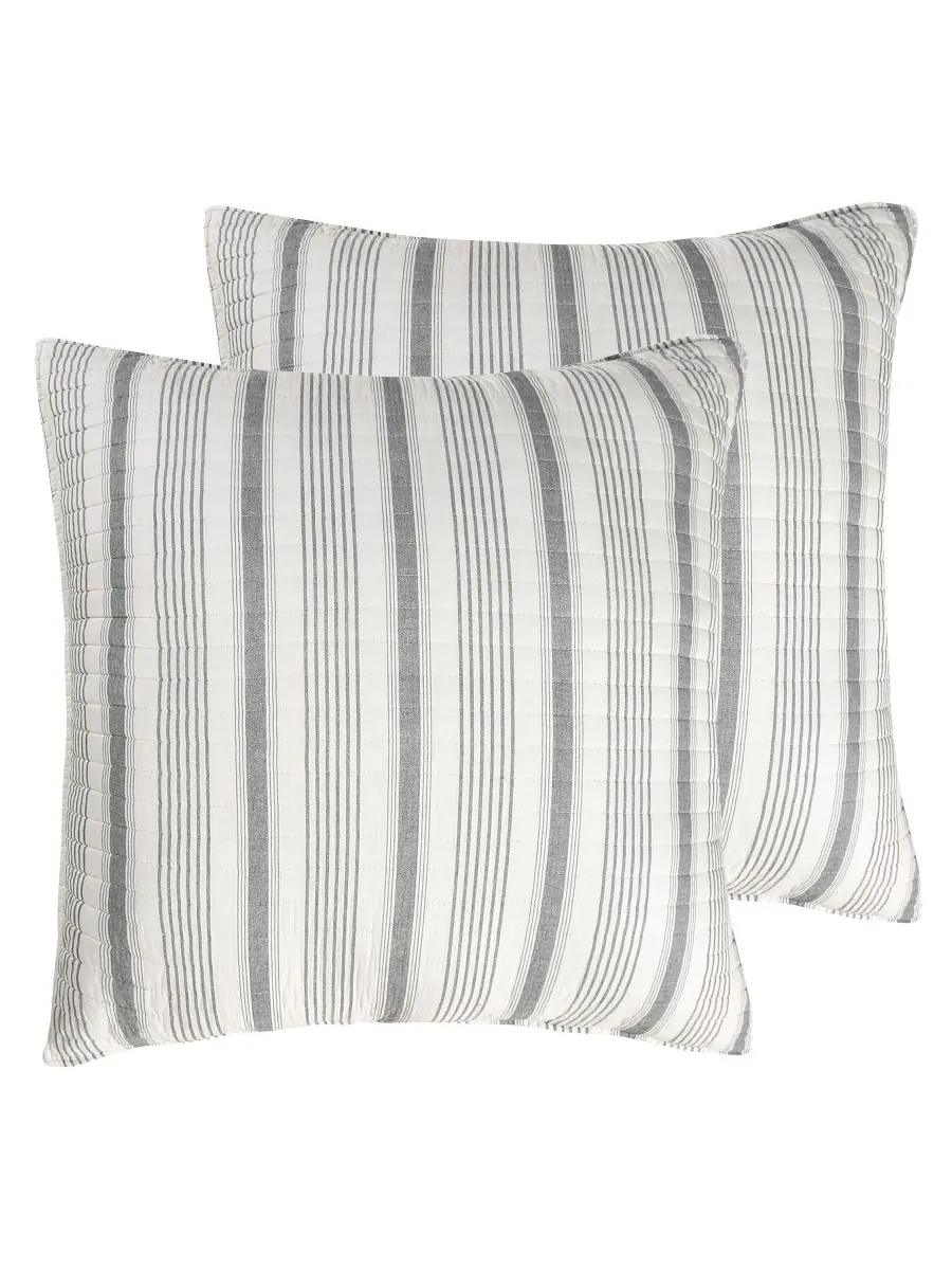 Комплект из двух наволочек Camden Stripe, европейский стиль Levtex