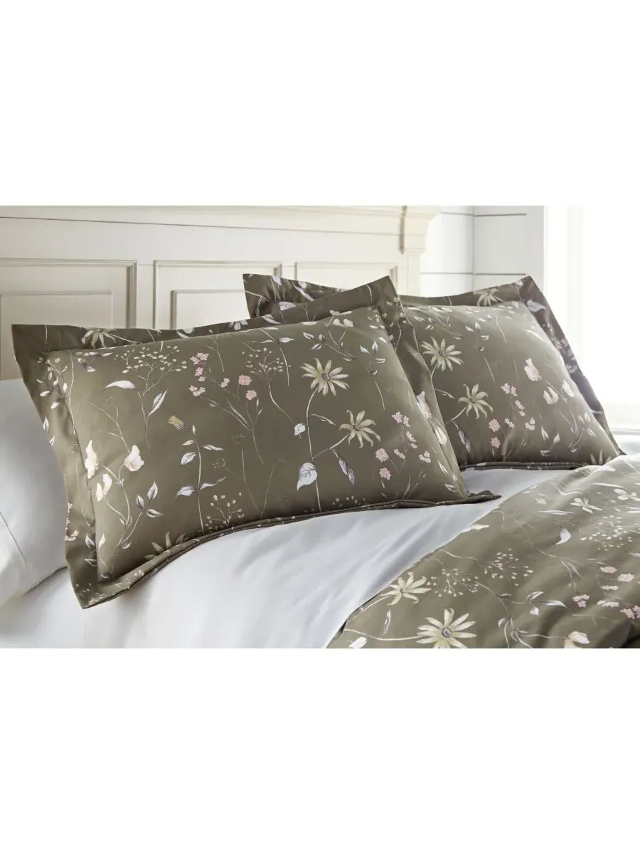 Комплект постельного белья Secret Meadow, размер King Southshore Fine Linens — изображение 2 из 5, коричневый