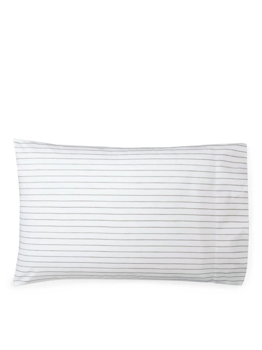 Комплект из двух наволочек Spencer Stripe, размер King Lauren Ralph Lauren — изображение 1 из 3, серый