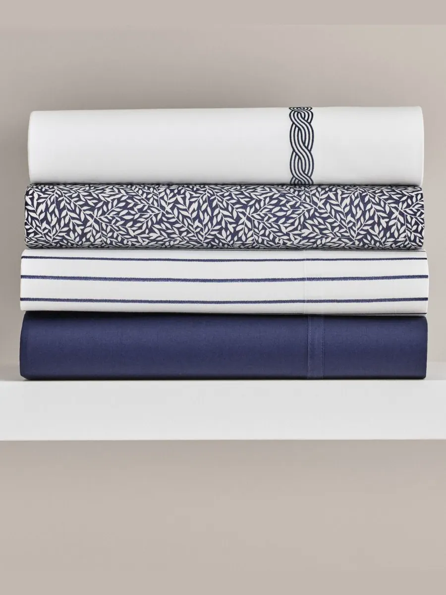 Комплект из двух наволочек Spencer Stripe, размер King Lauren Ralph Lauren — изображение 2 из 4, темно-синий