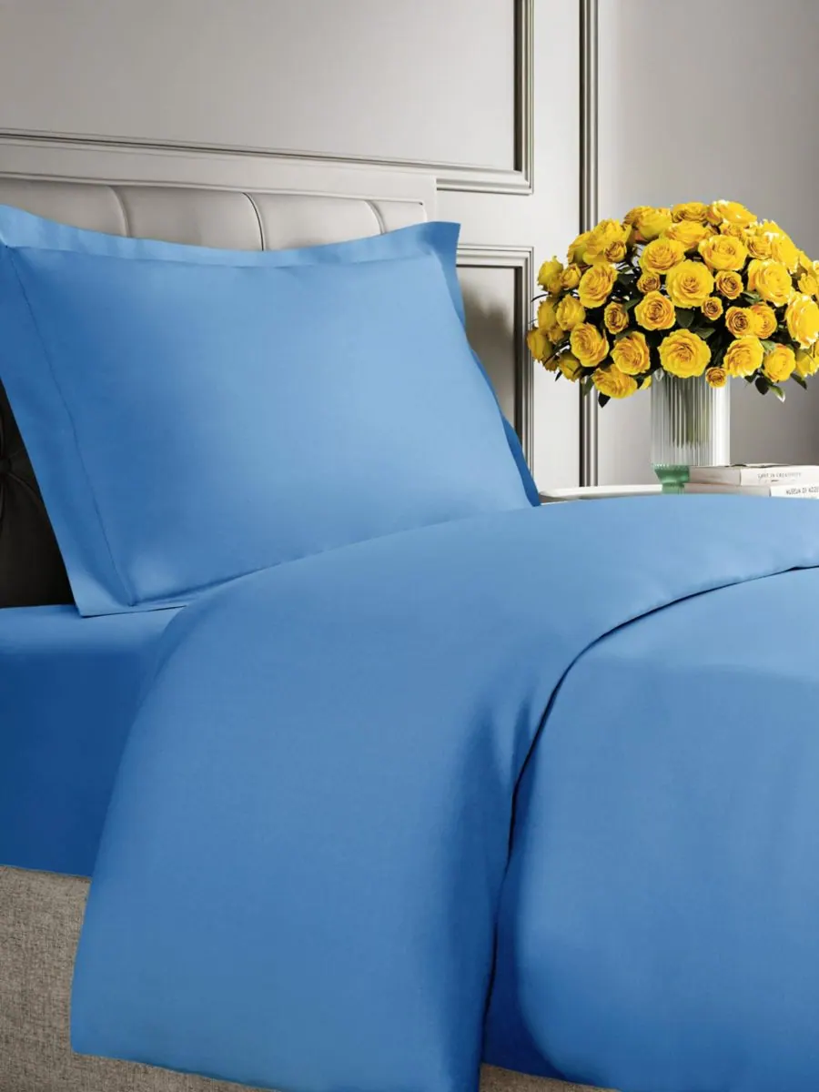 Плед из микроплюша с флисовой подкладкой CGK Unlimited, Denim blue, Twin