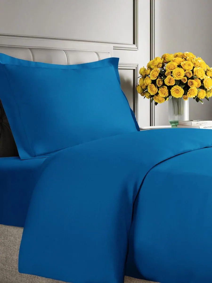 Плед из микроплюша с флисовой подкладкой CGK Unlimited, Royal blue, Twin