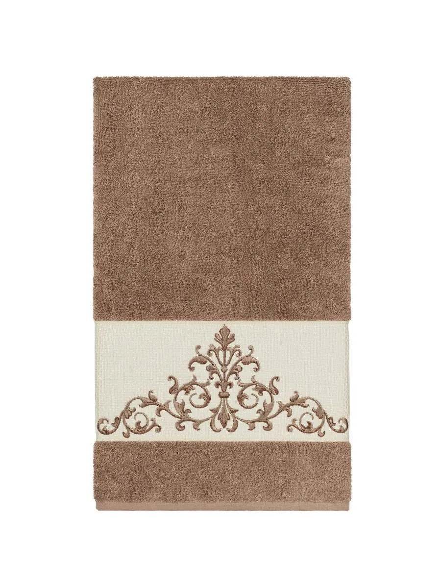 Алое банное полотенце Linum Home — изображение 1 из 3, бежевый