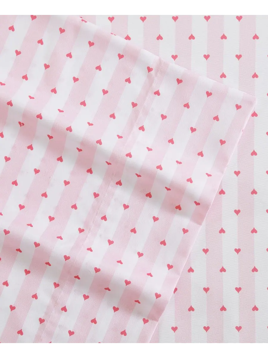 Комплект постельного белья из микрофибры с принтом, 3 предмета, размер Twin XL Betsey Johnson — изображение 4 из 10