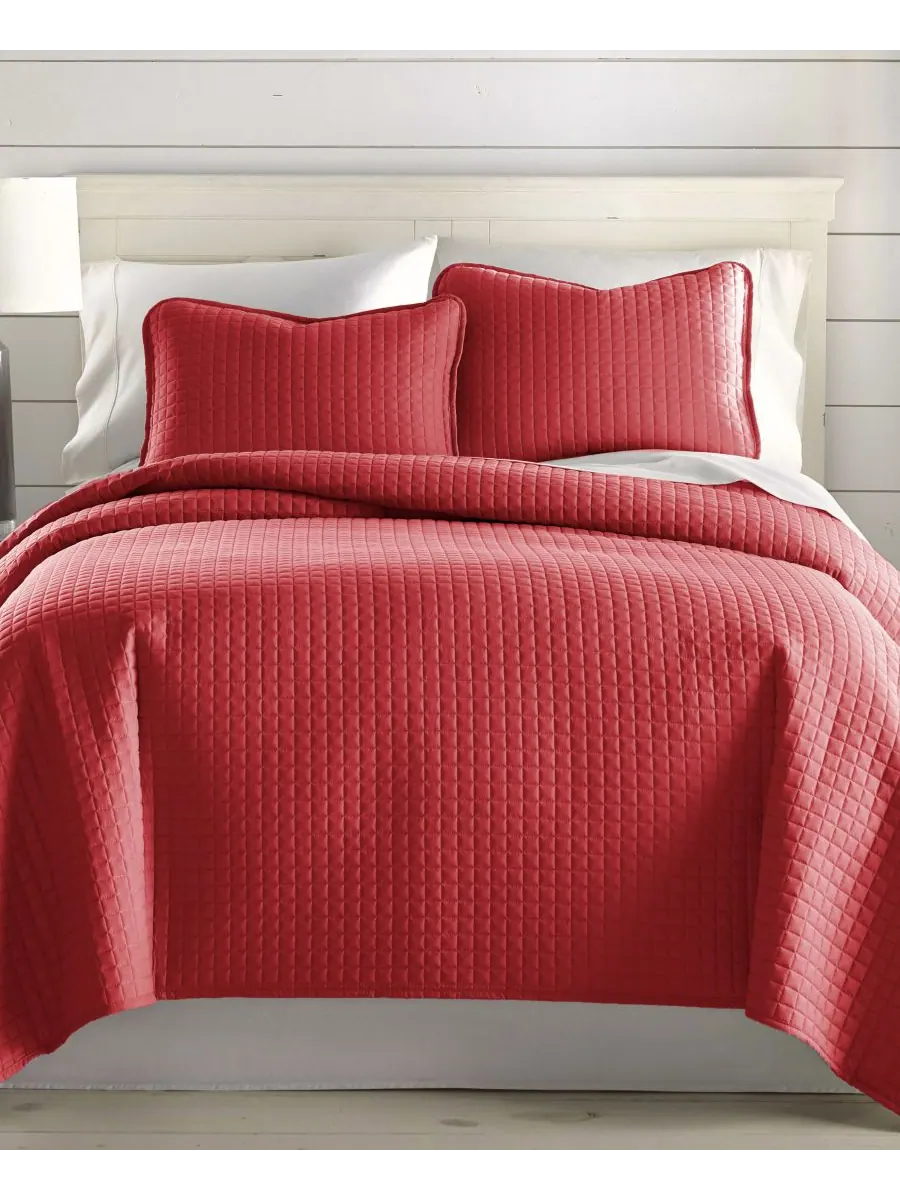 Увеличенный легкий комплект из 2 предметов: одеяло и покрывало, размер Twin Southshore Fine Linens