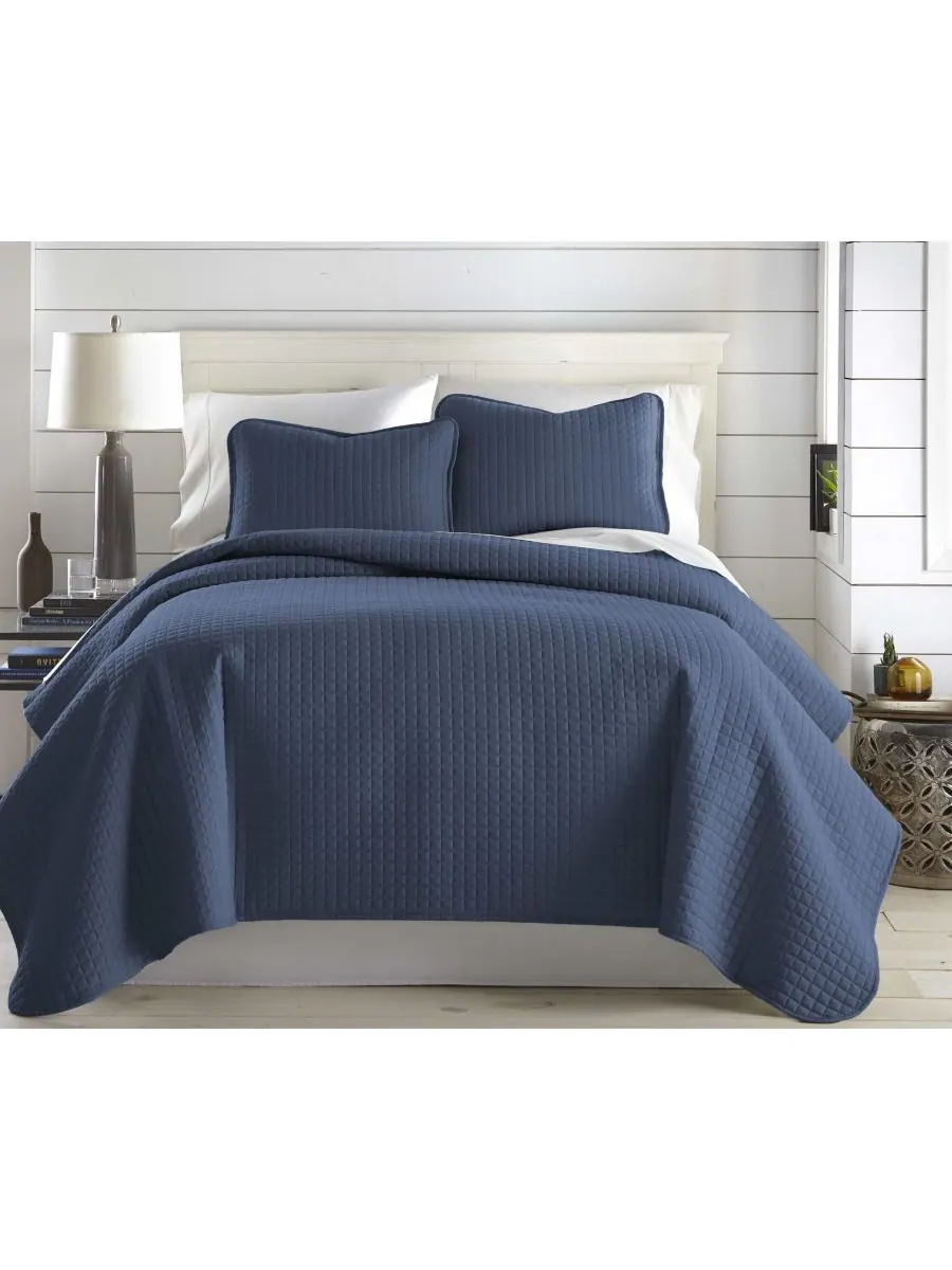 Увеличенный легкий комплект из 2 предметов: одеяло и покрывало, размер Twin Southshore Fine Linens