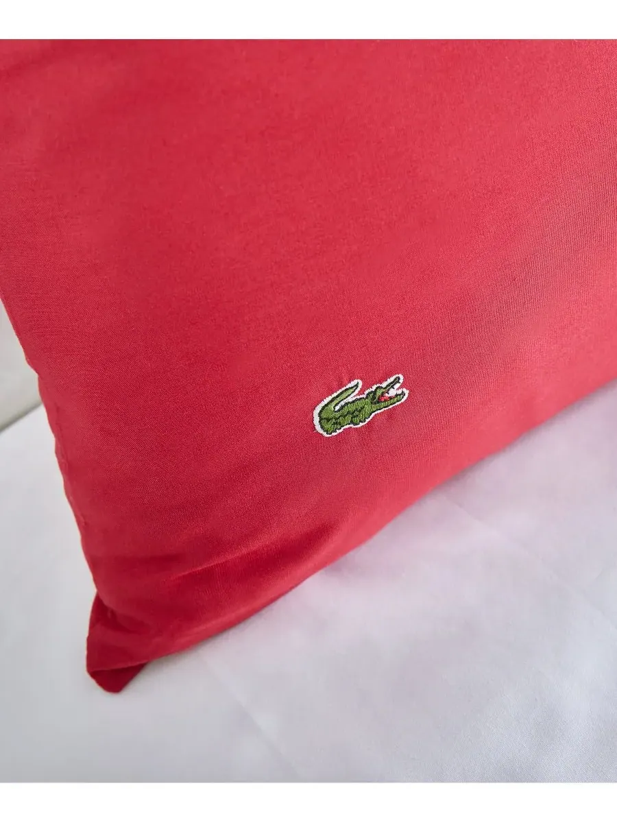 Комплект постельного белья из перкаля, 2 предмета, размер Twin Lacoste Home — изображение 4 из 4, перец чили