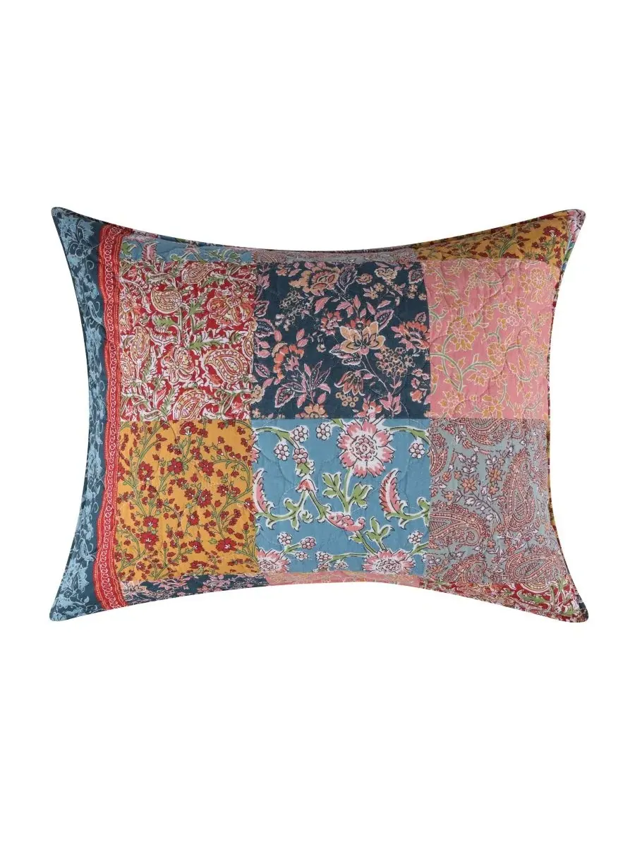 Наволочка для подушки Tangier Lightweight Pillow Sham, King Greenland Home Fashions — изображение 3 из 6, мульти