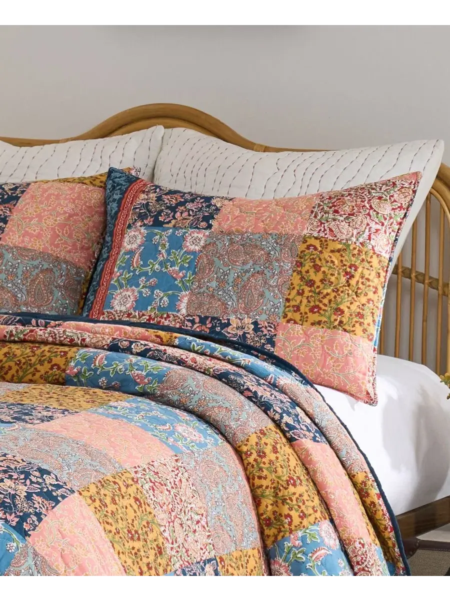 Наволочка для подушки Tangier Lightweight Pillow Sham, King Greenland Home Fashions — изображение 5 из 6, мульти