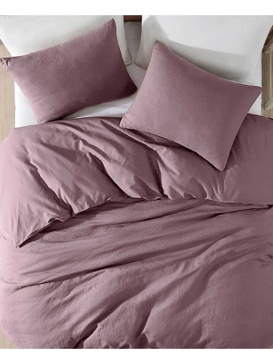 Комплект пододеяльников Logan Cotton 4-Piece King Riverbrook Home — изображение 4 из 7, фиг