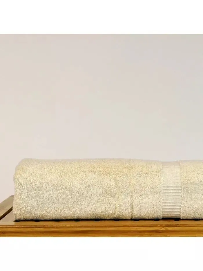 Набор полотенец BC Bare Cotton из турецкого хлопка, 4 шт — изображение 4 из 30, бежевый