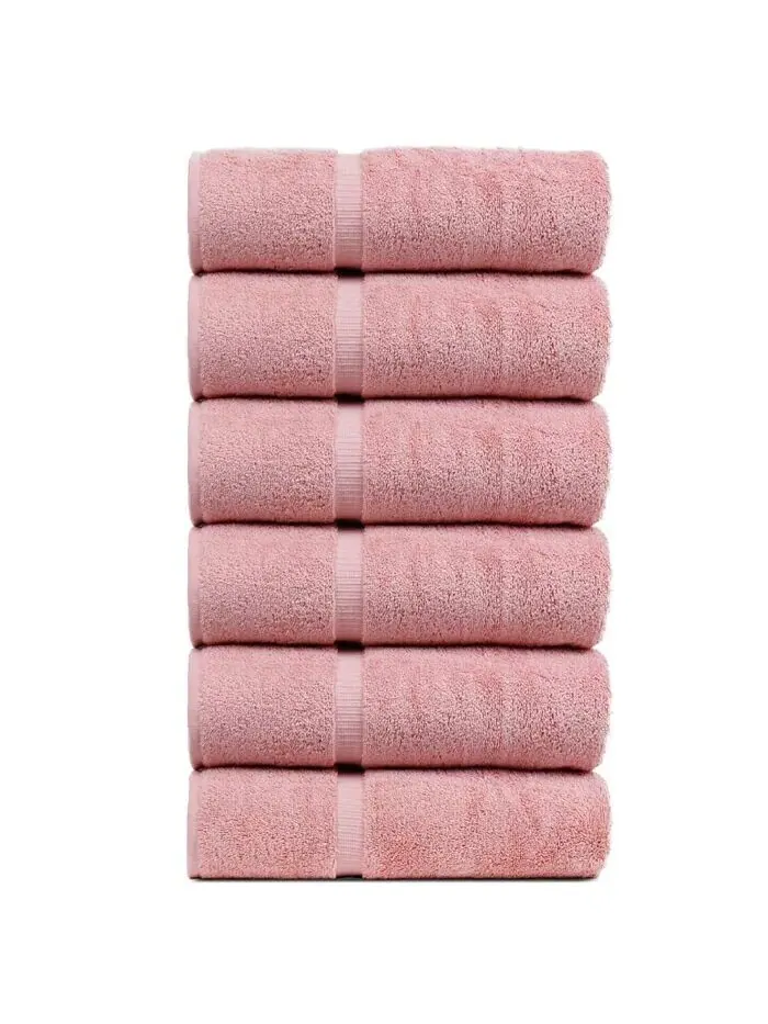 Набор полотенец BC Bare Cotton из турецкого хлопка, 4 шт — розовый