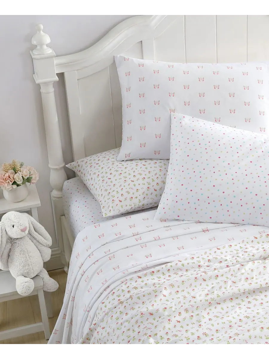 Комплект постельного белья из микрофибры, 3 предмета, размер Twin XL Laura Ashley — изображение 2 из 6, мульти