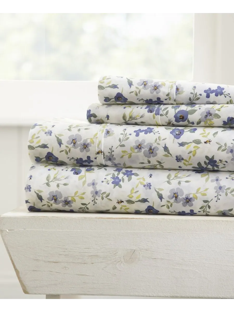 Комплект постельного белья Farmhouse Chic Premium Ultra Soft Pattern из 3 предметов, размер Twin