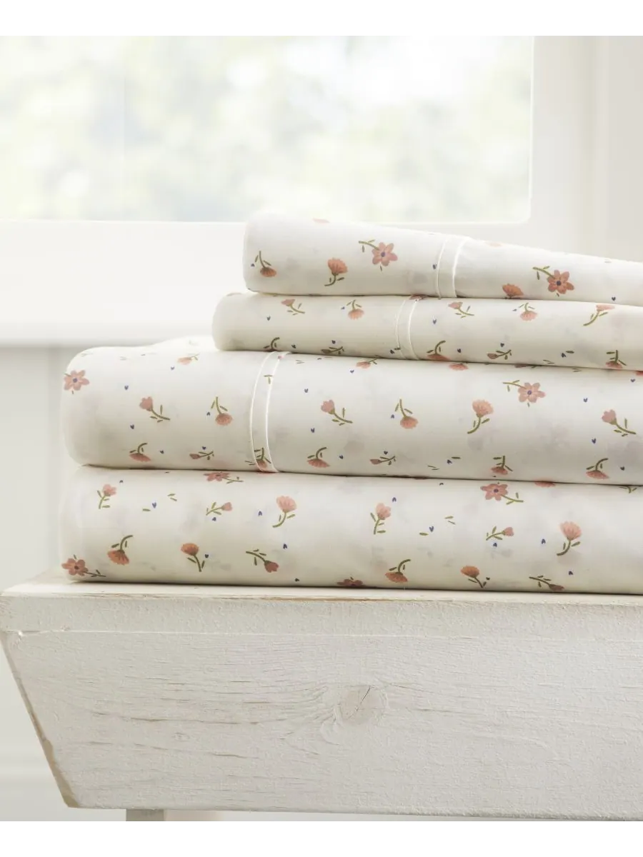 Комплект постельного белья Farmhouse Chic Premium Ultra Soft Pattern из 3 предметов, размер Twin