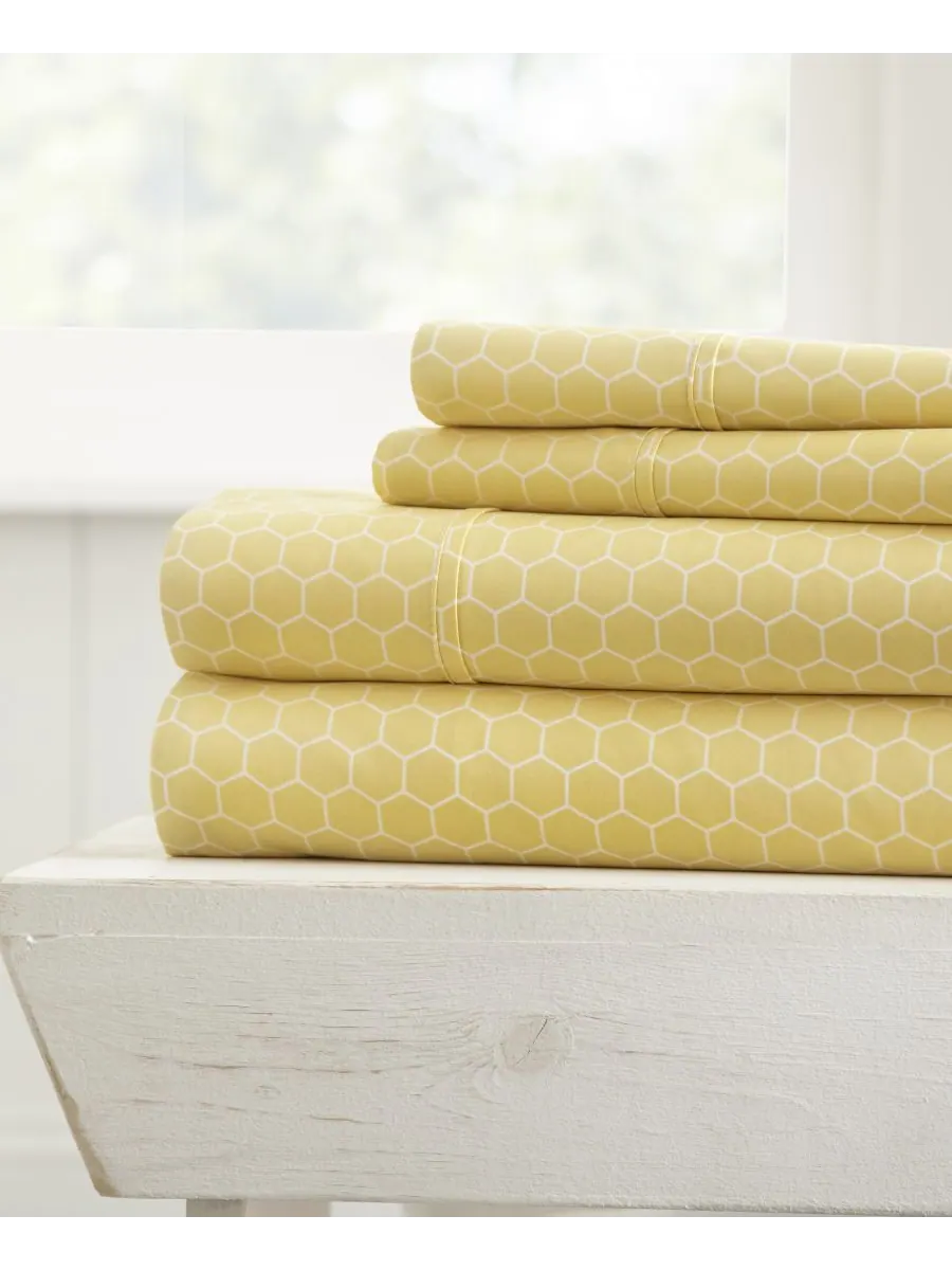 Комплект постельного белья Farmhouse Chic Premium Ultra Soft Pattern из 3 предметов, размер Twin