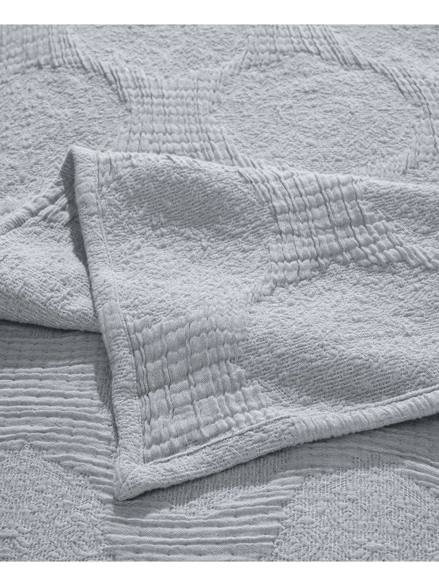 Комплект постельного белья Tanta Crinkle Woven из 3 предметов, размер Queen Superior — изображение 3 из 6