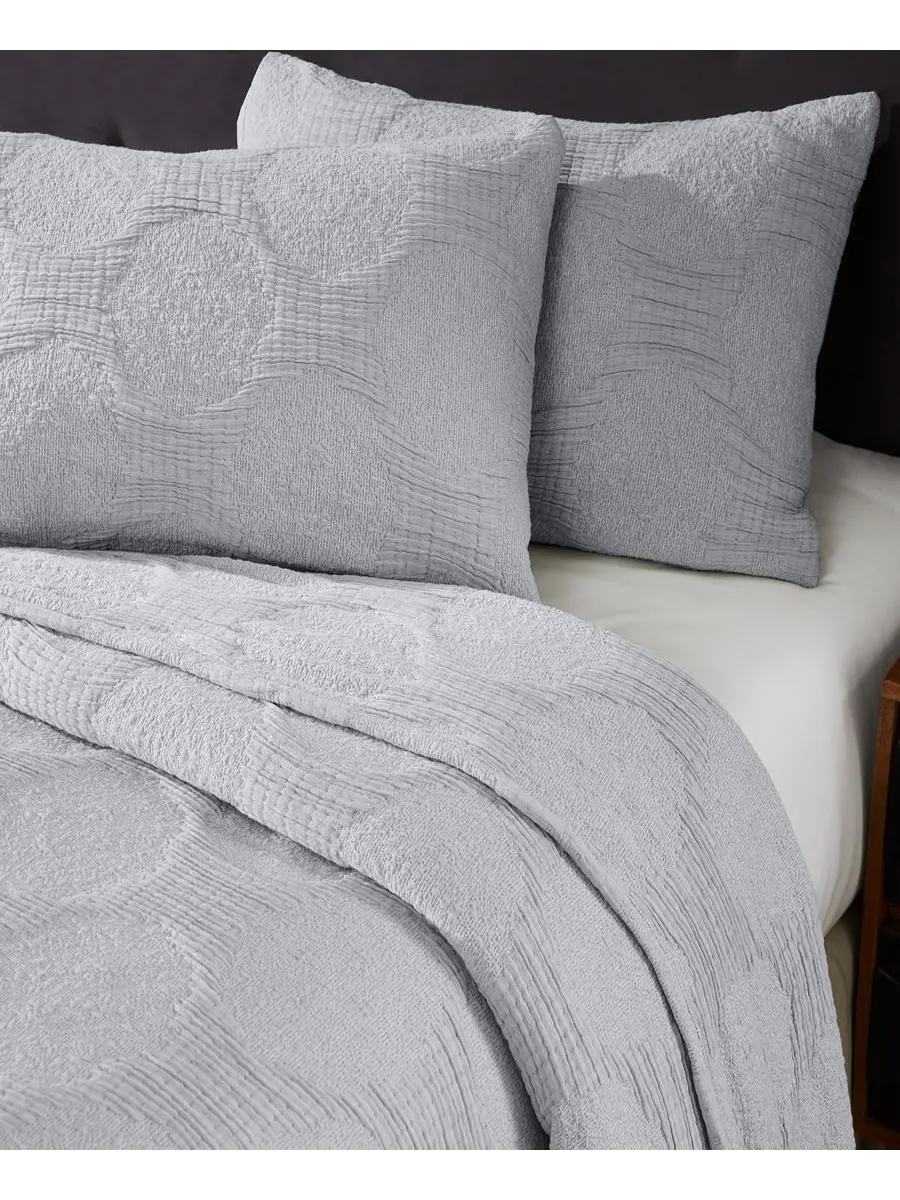 Комплект постельного белья Tanta Crinkle Woven из 3 предметов, размер Queen Superior — изображение 5 из 6