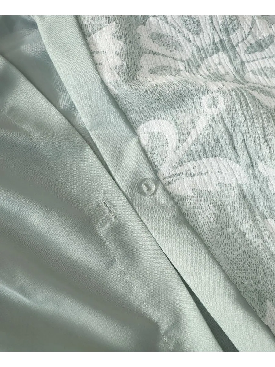 Комплект постельного белья Sarrah Textured, 2 предмета, размер Twin Levtex — изображение 6 из 7, шалфейный