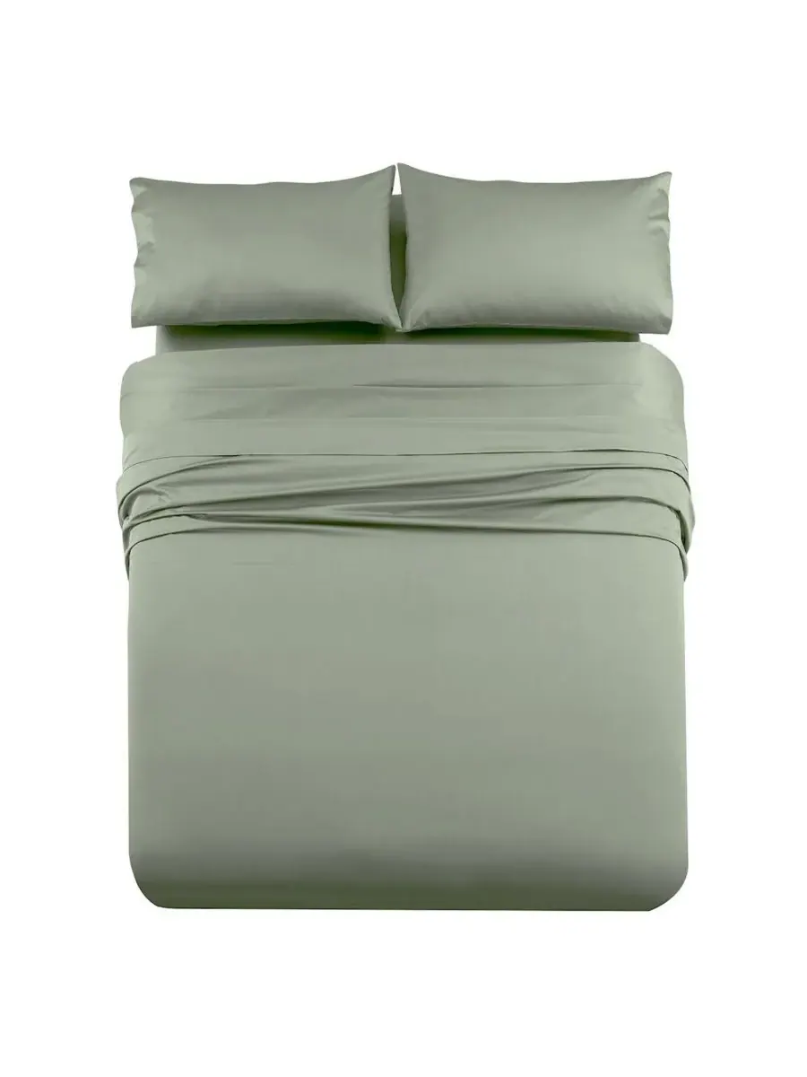 Комплект постельного белья Easy Care 650TC - с очень глубокими карманами (56 см), размер Queen — изображение 2 из 5