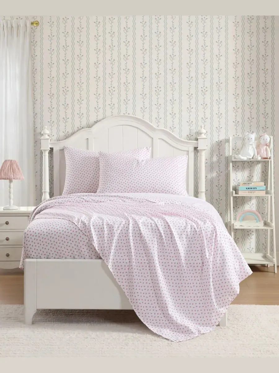 Комплект постельного белья Sweet Lady Bugs из микрофибры, 4 предмета, размер Queen Laura Ashley — изображение 3 из 8