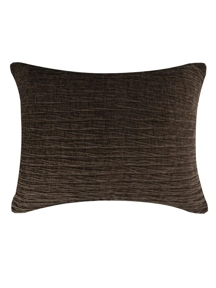 Наволочка Velvet Crush Lightweight, Standard Greenland Home Fashions — изображение 1 из 4, коричневый