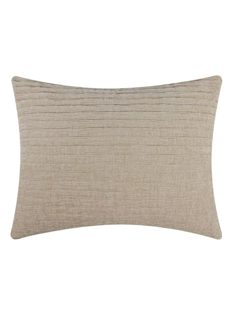 Наволочка для подушки из вельвета Velvet Crush, стандарт Greenland Home Fashions — изображение 1 из 4, хаки
