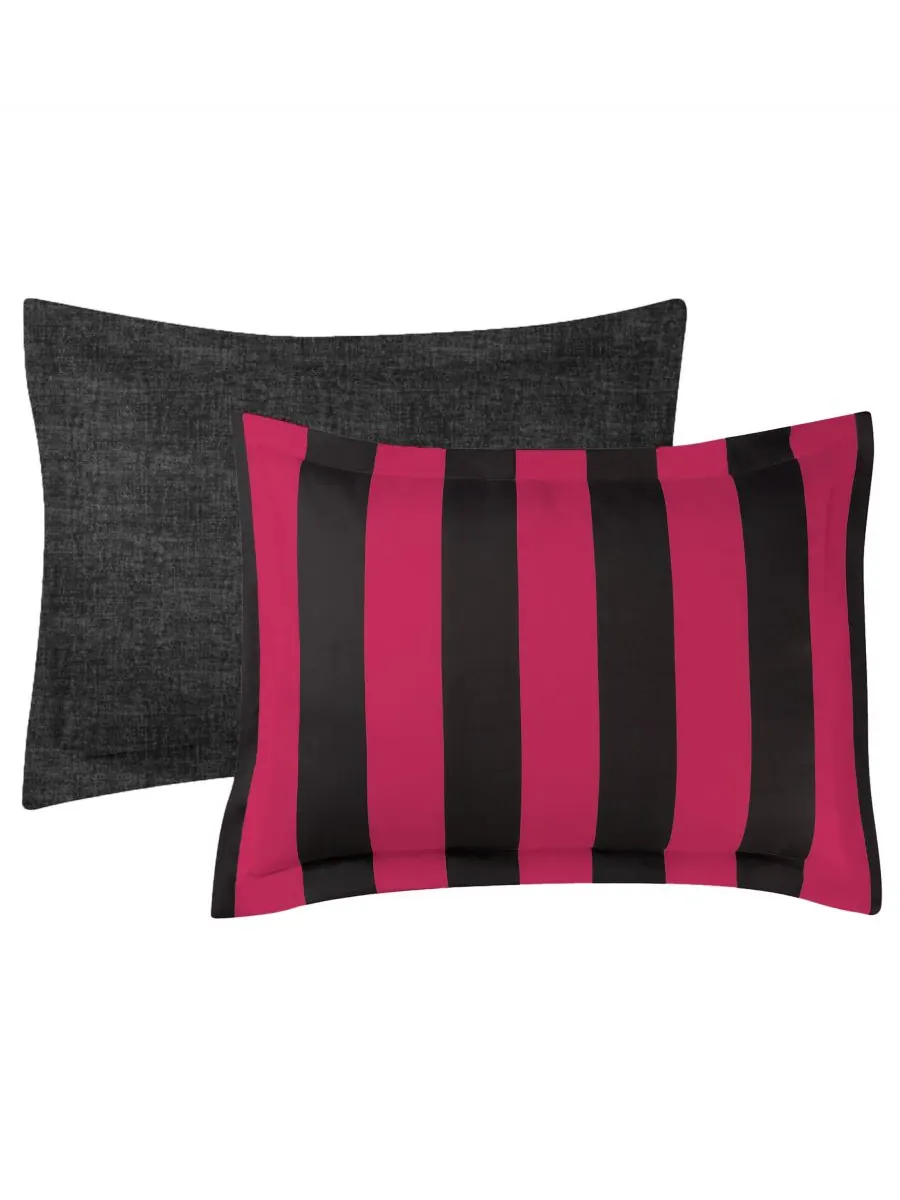 Двусторонний комплект постельного белья Cabana Stripe, 6 предметов, размер Full/Queen Juicy Couture — изображение 2 из 6
