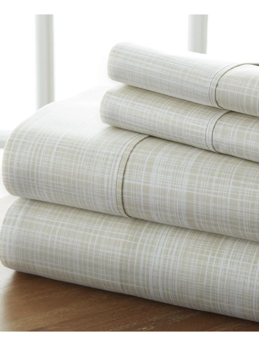 Комплект постельного белья Timeless Classics Premium Ultra Soft Pattern, 4 предмета, размер King