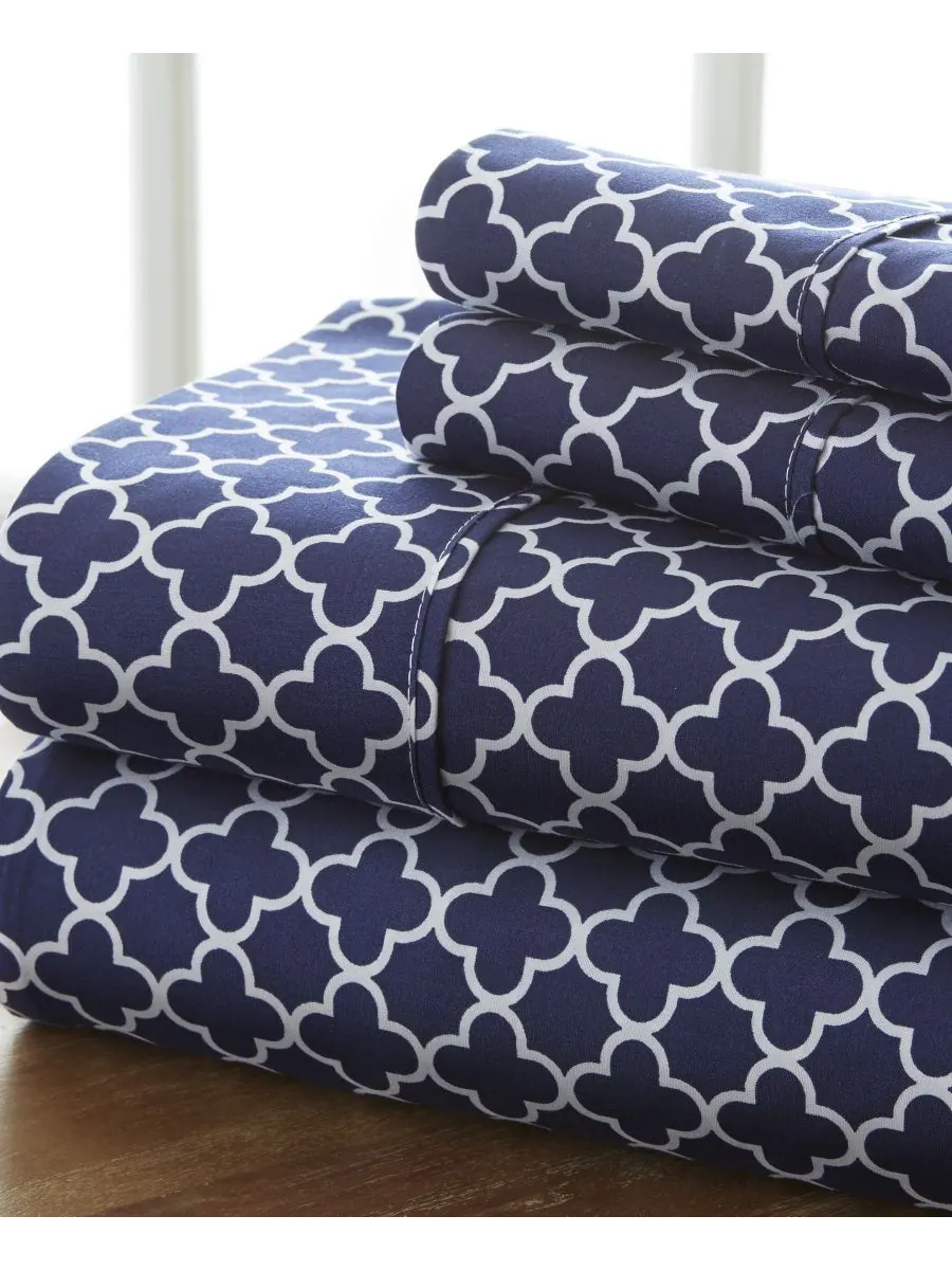 Комплект постельного белья Timeless Classics Premium Ultra Soft Pattern, 4 предмета, размер King