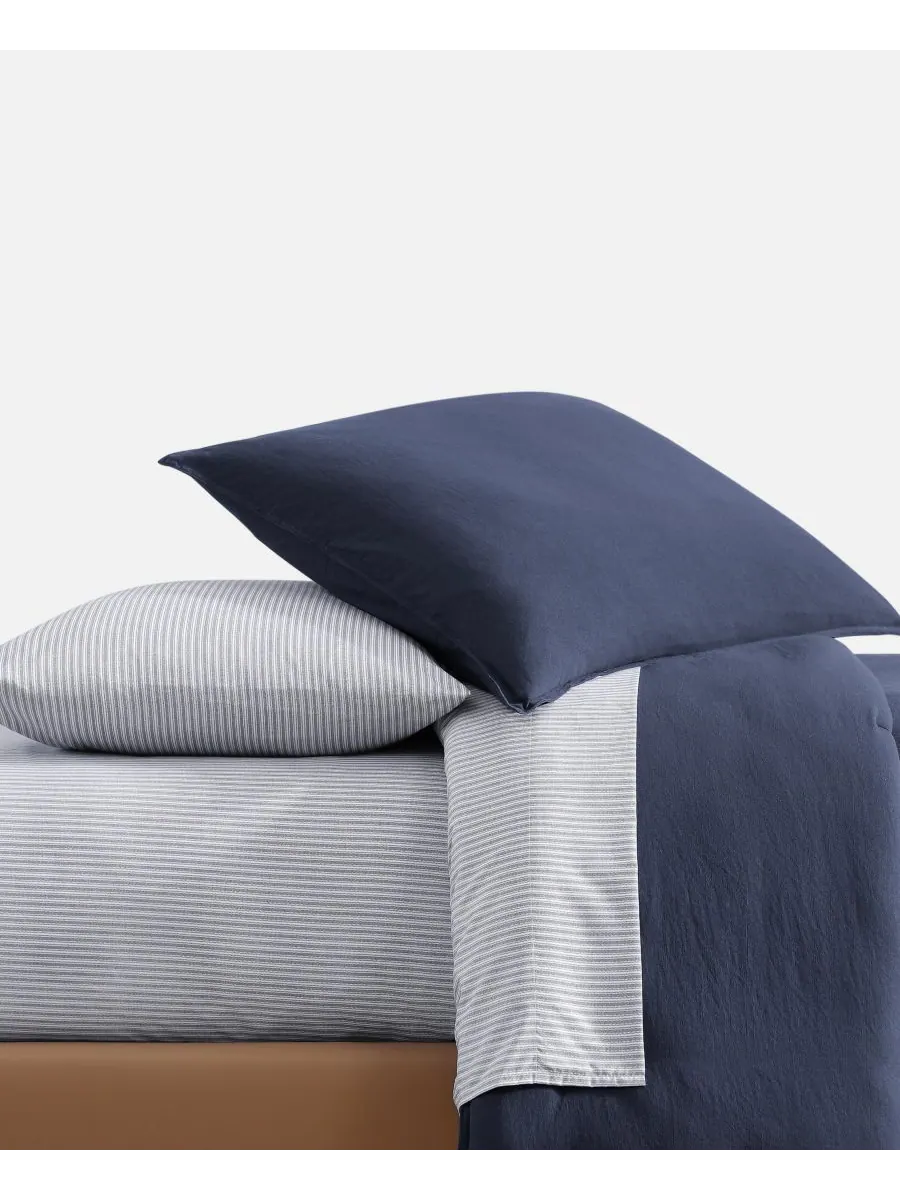 Tommy Hilfiger комплект постельного белья из однотонной микрофибры размер Twin/Twin XL, 5 предметов — изображение 6 из 7