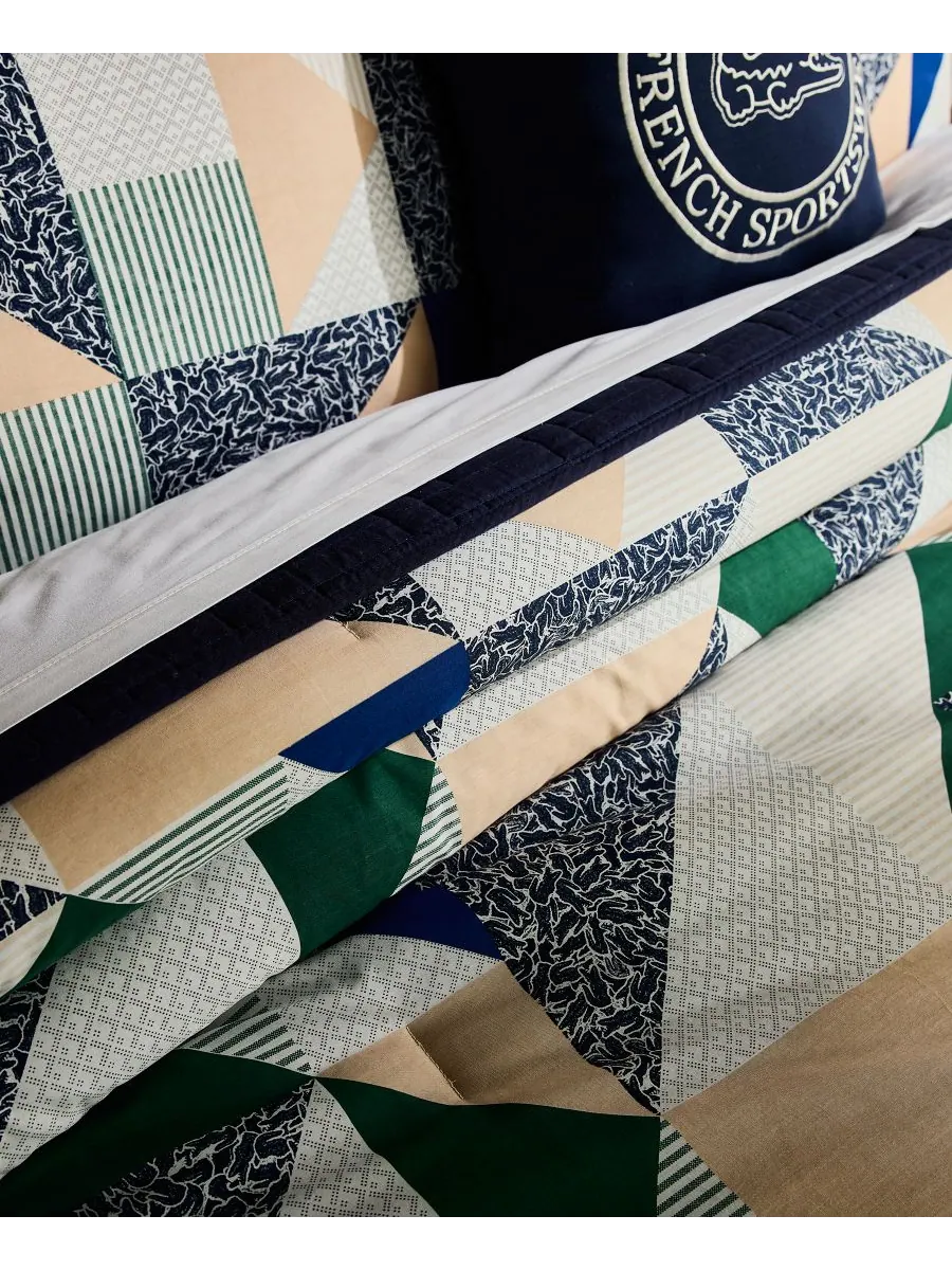 Комплект постельного белья Lacoste Signature Cotton из 3 предметов, размер Full/Queen Lacoste Home — изображение 7 из 8