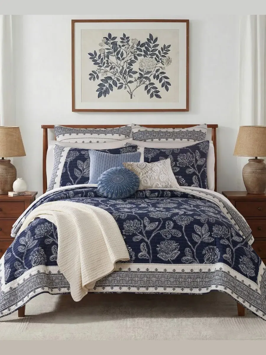 Набор стеганых одеял Sonoire Reversible 2-Piece Quilt Set, Twin/Twin XL Levtex Home