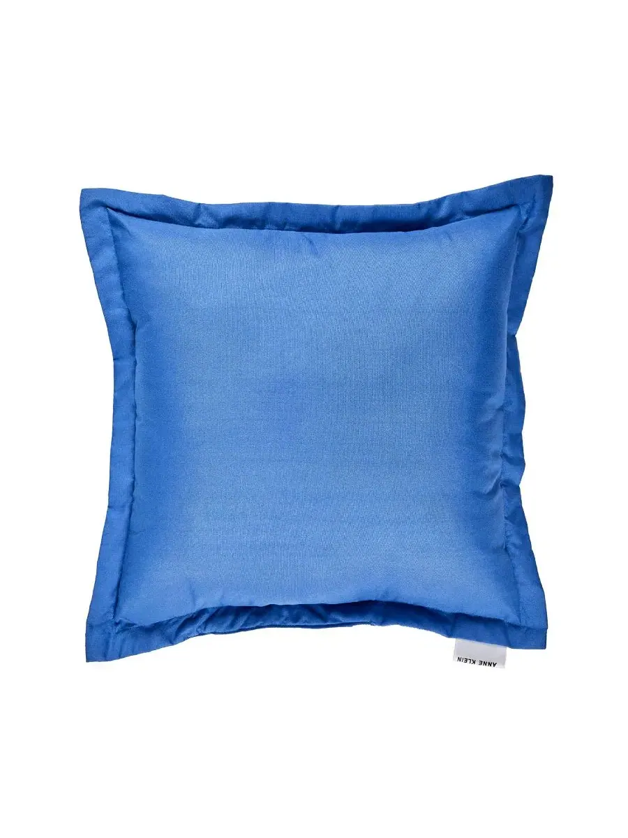 Комплект стеганого одеяла Louisa Rayon Blend, 5 предметов, Full/Queen Anne Klein — изображение 6 из 7, синий белый