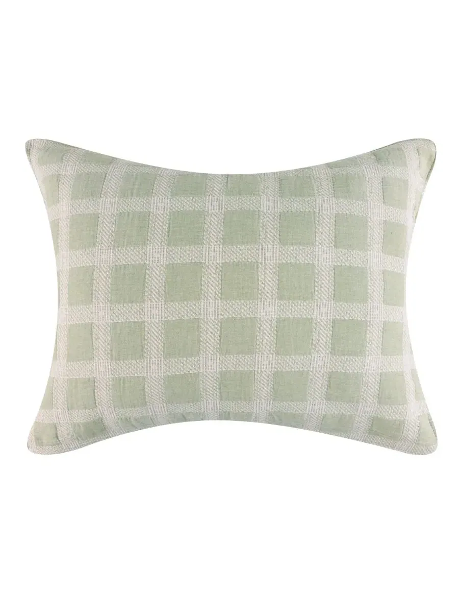 Наволочка для подушки Millhouse Lightweight Standard Greenland Home Fashions — изображение 1 из 4, шалфейный
