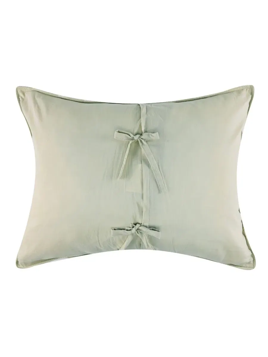Наволочка для подушки Millhouse Lightweight Standard Greenland Home Fashions — изображение 2 из 4, шалфейный