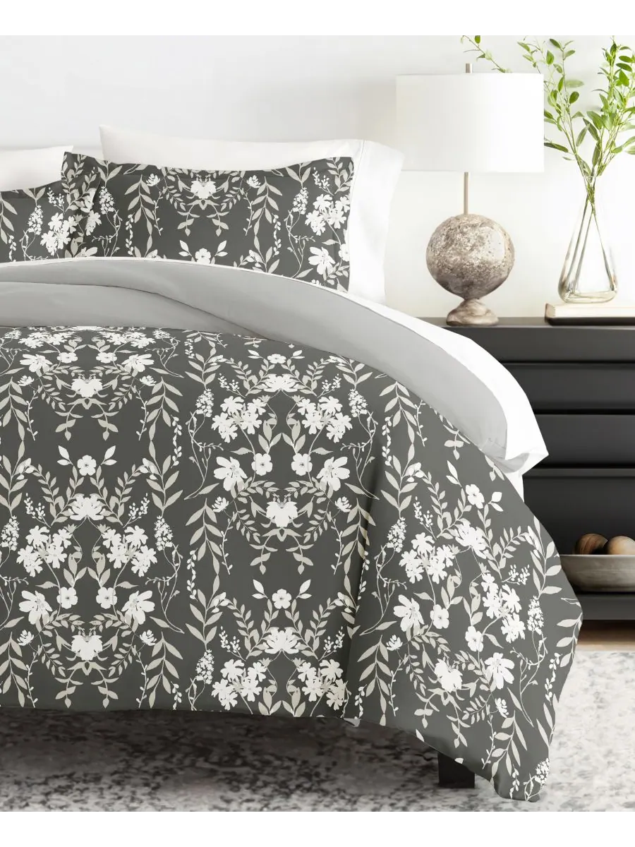 Комплект постельного белья Ultra Soft, двусторонний, 3 предмета, размер Full/Queen Ienjoy Home — изображение 9 из 10, черный