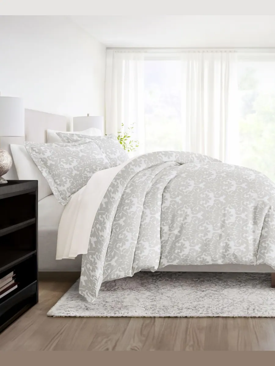 Комплект постельного белья Ultra Soft, двусторонний, 3 предмета, размер Full/Queen Ienjoy Home — изображение 7 из 9