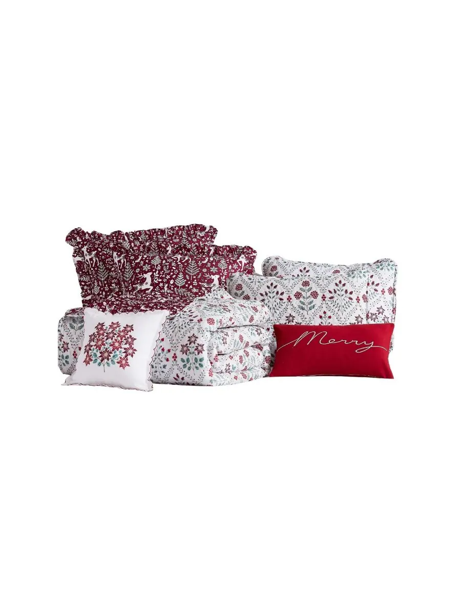 Комплект постельного белья Holiday Harmony из 7 предметов, размер Full/Queen Southshore Fine Linens — изображение 3 из 5