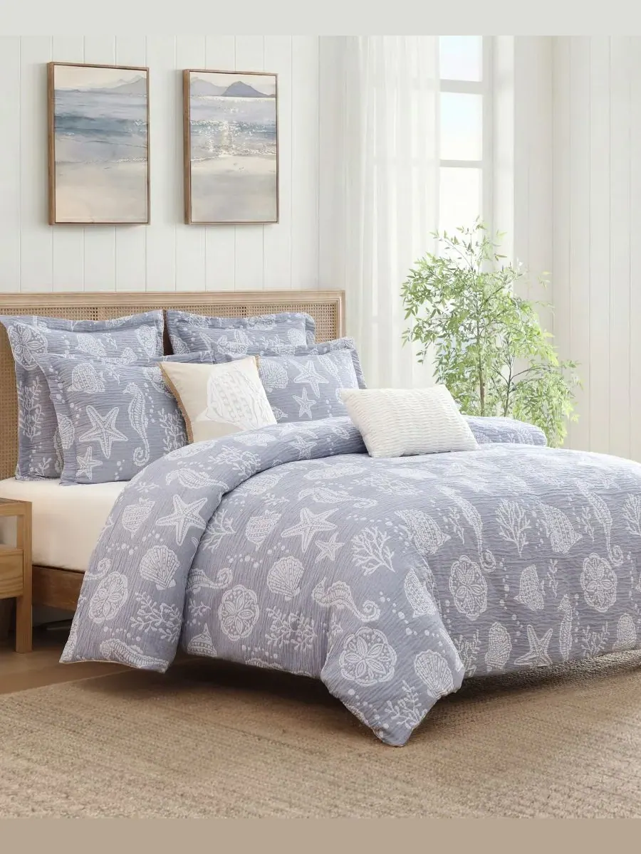 Комплект постельного белья Seaside Charm из 3 предметов, размер Queen Levtex