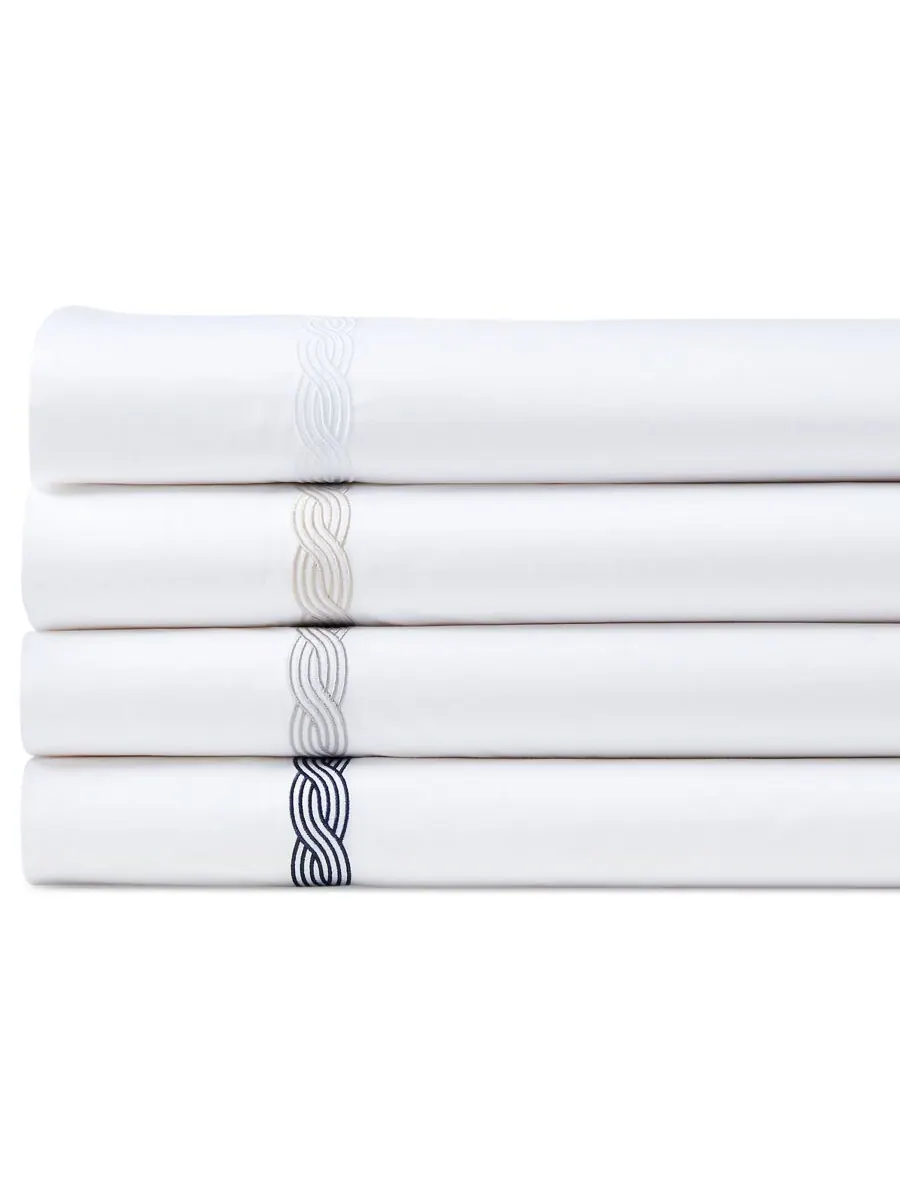 Комплект постельного белья Spencer Cable Embroidery, 4 предмета, размер Queen Lauren Ralph Lauren — изображение 4 из 6