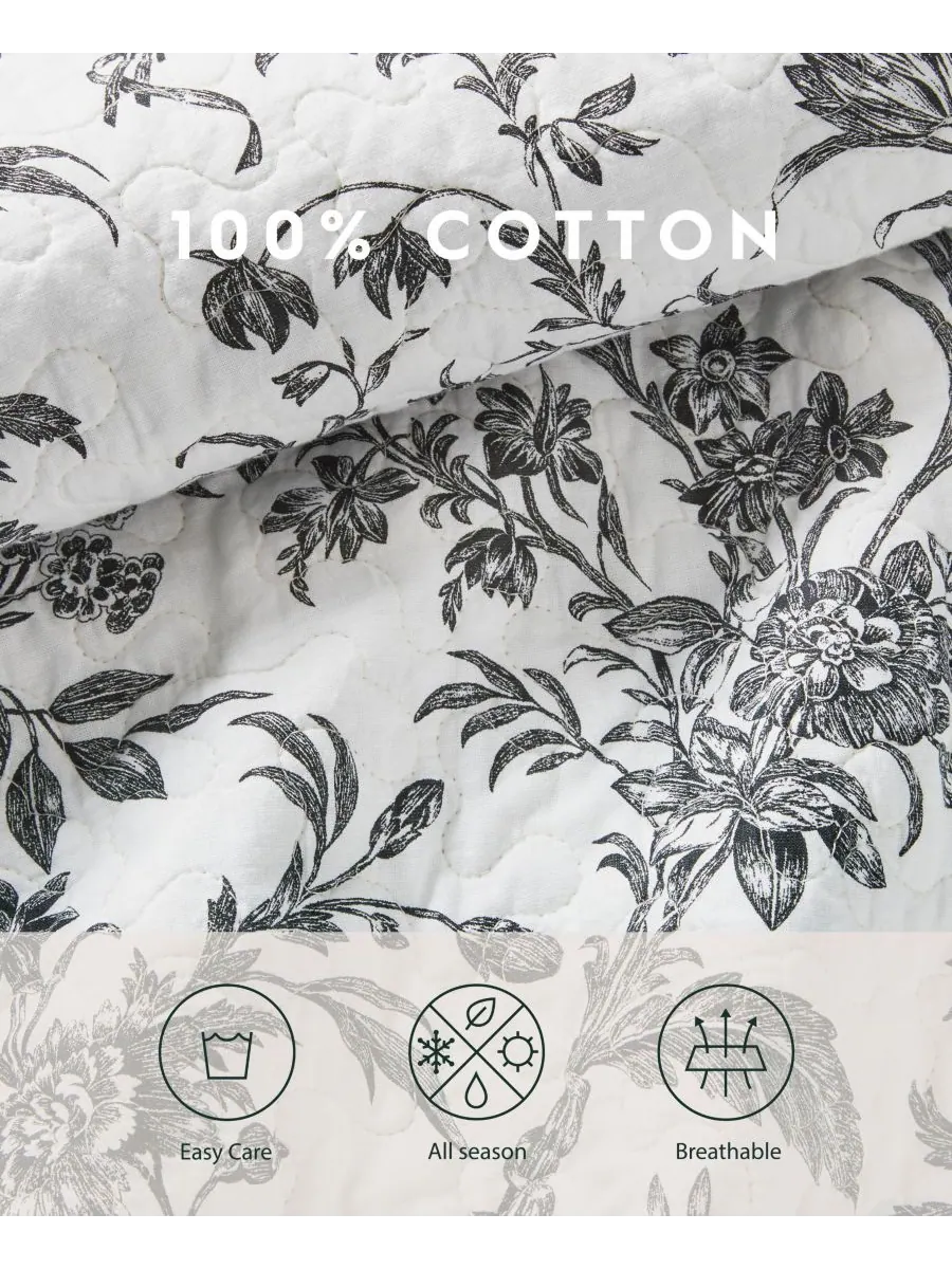Двусторонний комплект постельного белья Amberley Cotton, 3 предмета, размер Full/Queen Laura Ashley — изображение 9 из 10