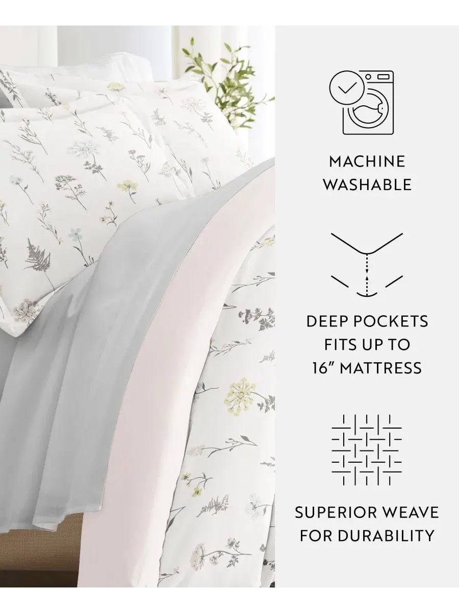 Комплект постельного белья с одеялом и пододеяльником 8 предметов, модель Patterned ienjoy Home — изображение 8 из 10